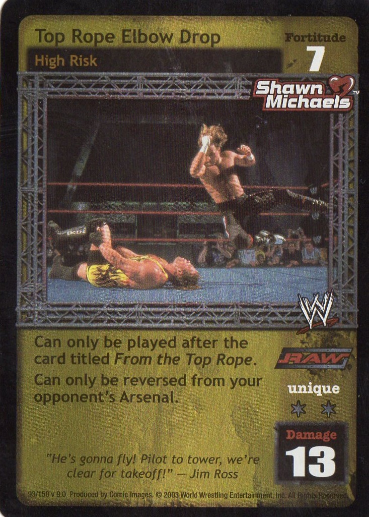 Top Rope Elbow Drop